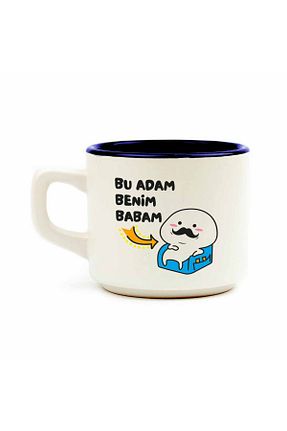 لیوان آب سفید سرامیک Palto Tasarım - کد 834146740