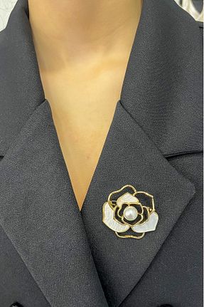 سنجاق سینه طلائی بچه گانه فلزی Modex - کد 890808443