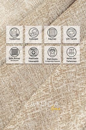 کاور مبل بژ Şönil Latuda Home - کد 904712354