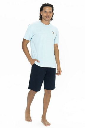 ست لباس راحتی آبی مردانه ساده U.S. Polo Assn. - کد 904709484