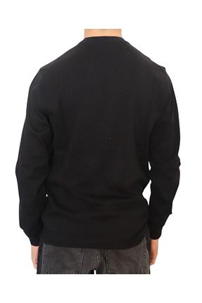 پلیور مشکی مردانه ساده MODA - کد 904708819