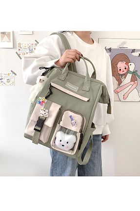 کوله پشتی سبز بچه گانه KumOziShop - کد 906095198