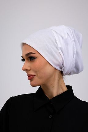 کلاه شنای حجاب سفید زنانه Loggia - کد 904710449