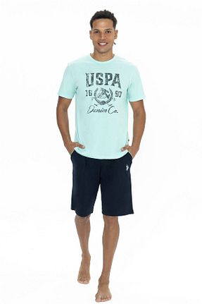 ست لباس راحتی سبز مردانه ساده U.S. Polo Assn. - کد 904709611