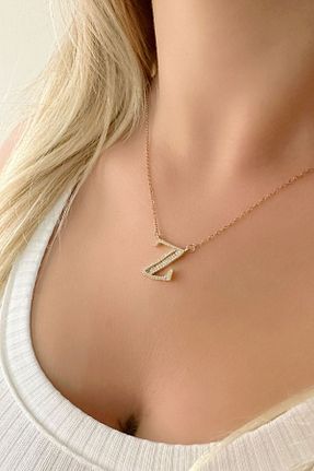 گردنبند استیل ( فولاد ) طلائی زنانه استیل ضد زنگ İsisra - کد 746463083