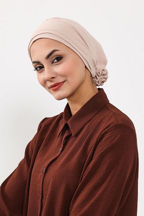 کلاه شنای حجاب طوسی زنانه Aisha