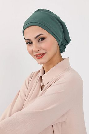 کلاه شنای حجاب سبز زنانه Aisha