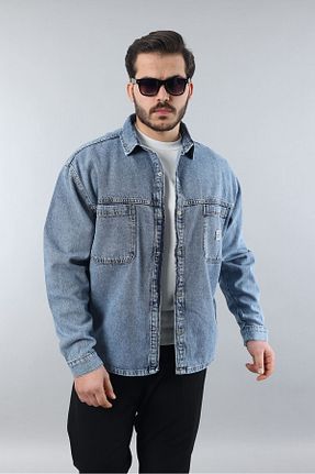 پیراهن متالیک مردانه اورسایز LTC Jeans - کد 904717572
