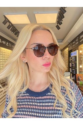 عینک آفتابی قهوه ای زنانه 51 optiPoint - کد 904715335