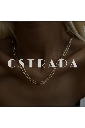 گردنبند استیل ( فولاد ) زرد استیل ضد زنگ CSTRADA - کد 904712467