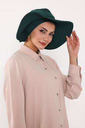 کلاه شنای حجاب سبز Aisha