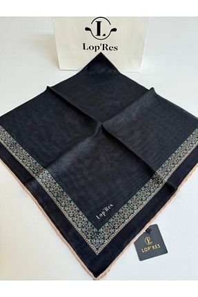 روسری مشکی پنبه ای LOPRES - کد 904817519