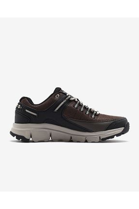 کفش اسنیکر قهوه ای مردانه بند دار Skechers - کد 862839311