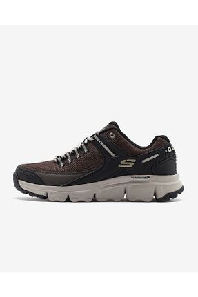 کفش اسنیکر قهوه ای مردانه بند دار Skechers - کد 862839311