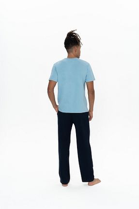 ست لباس راحتی آبی مردانه چاپی U.S. Polo Assn. - کد 904819845