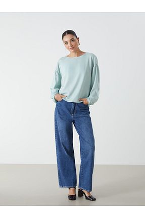 بلوز سبز زنانه ساده LC Waikiki - کد 924359730