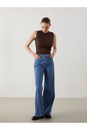 شلوار جین آبی زنانه جین LC Waikiki - کد 923493043