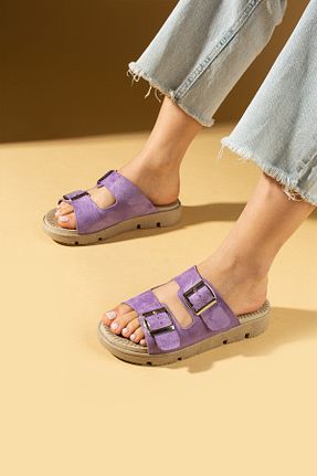 دمپائی بنفش زنانه نبوک Pembe Potin - کد 906211962