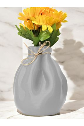 گلدان سفید پلاستیک Home - کد 904845829