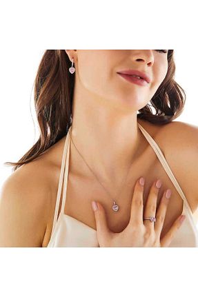 گردنبند نقره رنگی زنانه 925 عیار Findit - کد 906219220