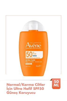 کرم ضد آفتاب صورت SPF 50 + Avene - کد 899098050