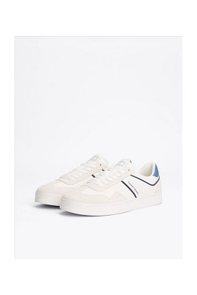 کفش اسنیکر سفید مردانه چرم اصل Tommy Hilfiger - کد 889677963