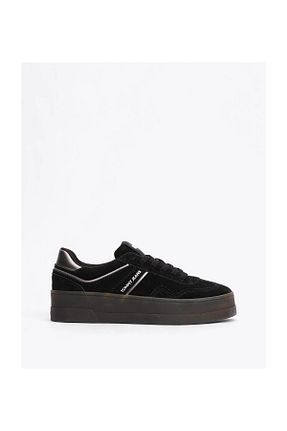 کفش اسنیکر مشکی زنانه بند دار Tommy Hilfiger - کد 889677767
