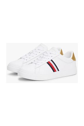 کفش اسنیکر طلائی زنانه بند دار Tommy Hilfiger - کد 873840892