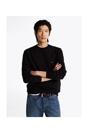 پلیور مشکی مردانه ساده Tommy Hilfiger - کد 856041391