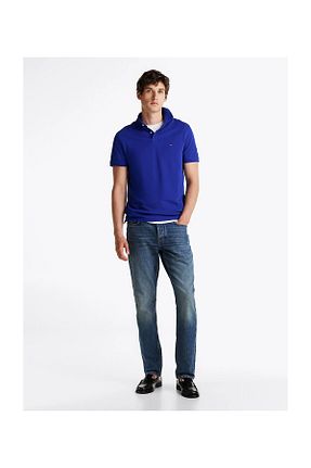 پولوشرت آبی مردانه پنبه ای Tommy Hilfiger - کد 889677805