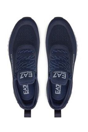 کفش اسنیکر آبی زنانه بند دار EA7 - کد 811166911