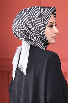 روسری قهوه ای پنبه ای AFVENTE - کد 216182352