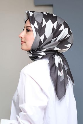 روسری رنگی پنبه ای AFVENTE - کد 700556018