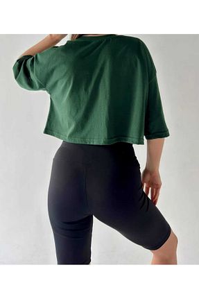 تیشرت سبز زنانه اورسایز blackbonds - کد 902959713