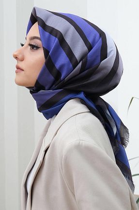 روسری آبی پنبه ای AFVENTE - کد 216182281