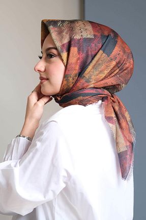 روسری رنگی پنبه ای AFVENTE - کد 719289266