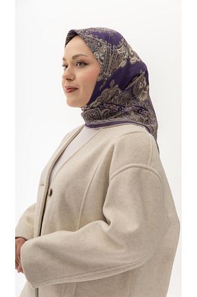 روسری بژ %100 پنبه locella - کد 902998396