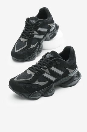 کفش اسنیکر مشکی زنانه بند دار Tonny Black - کد 903006720