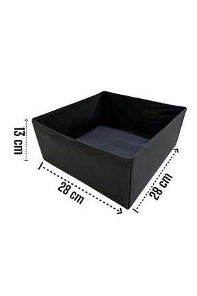 نظم دهنده کمد مشکی پارچه Balkan Room - کد 474457243