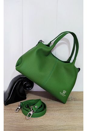 کیف دستی سبز زنانه سایز متوسط valentina victoria - کد 903006296