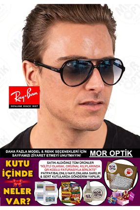 عینک آفتابی مشکی زنانه UV400 Ray-Ban - کد 782901274