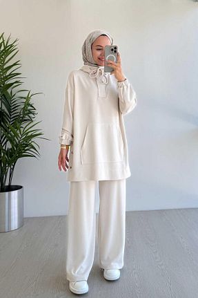 ست بالاتنه و پائین تنه حجاب نباتی زنانه Relaxed Ka Hijab - کد 903004142
