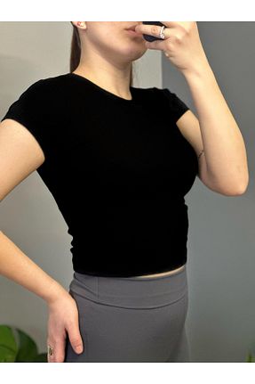 بادی مشکی زنانه یقه دوچرخه TrendMasters Shop - کد 903005117