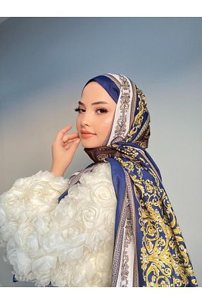 شال سرمه ای زنانه Misipek Şal & Eşarp - کد 903038965