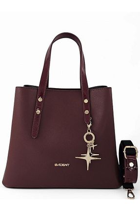 کیف دستی زرشکی زنانه ابعاد کوچک Evident - کد 903117777