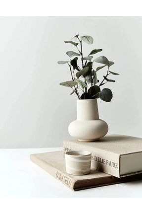 گلدان سفید Beton Be Candlous - کد 903126299