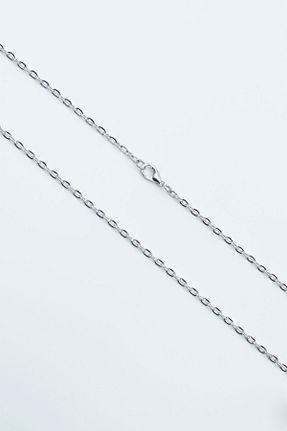 گردنبند جواهر زنانه روکش نقره Bu Farklı - کد 216353847