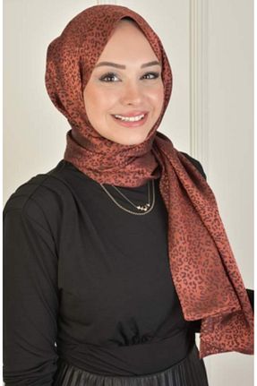 شال نارنجی زنانه پنبه ای Cristy - کد 899343752