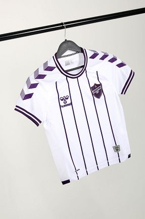 لباس فرم ورزشی سفید بچه گانه فوتبال hummel - کد 904356205