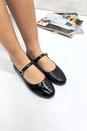 بابت مشکی زنانه چرم لاکی inizio - کد 901404650